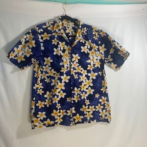 Royal Hawaiian mens aloha shirt cotton size medium
